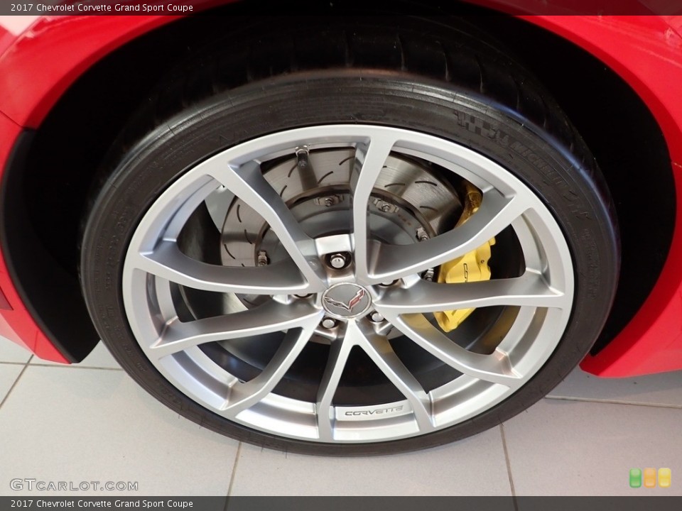 2017 Chevrolet Corvette Grand Sport Coupe Wheel and Tire Photo #143157168