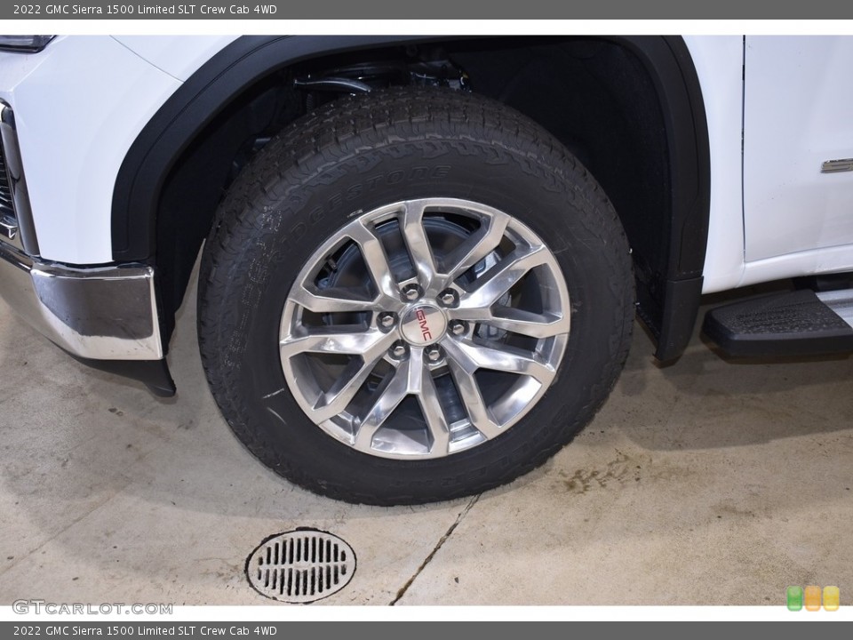 2022 GMC Sierra 1500 Limited SLT Crew Cab 4WD Wheel and Tire Photo #143161280