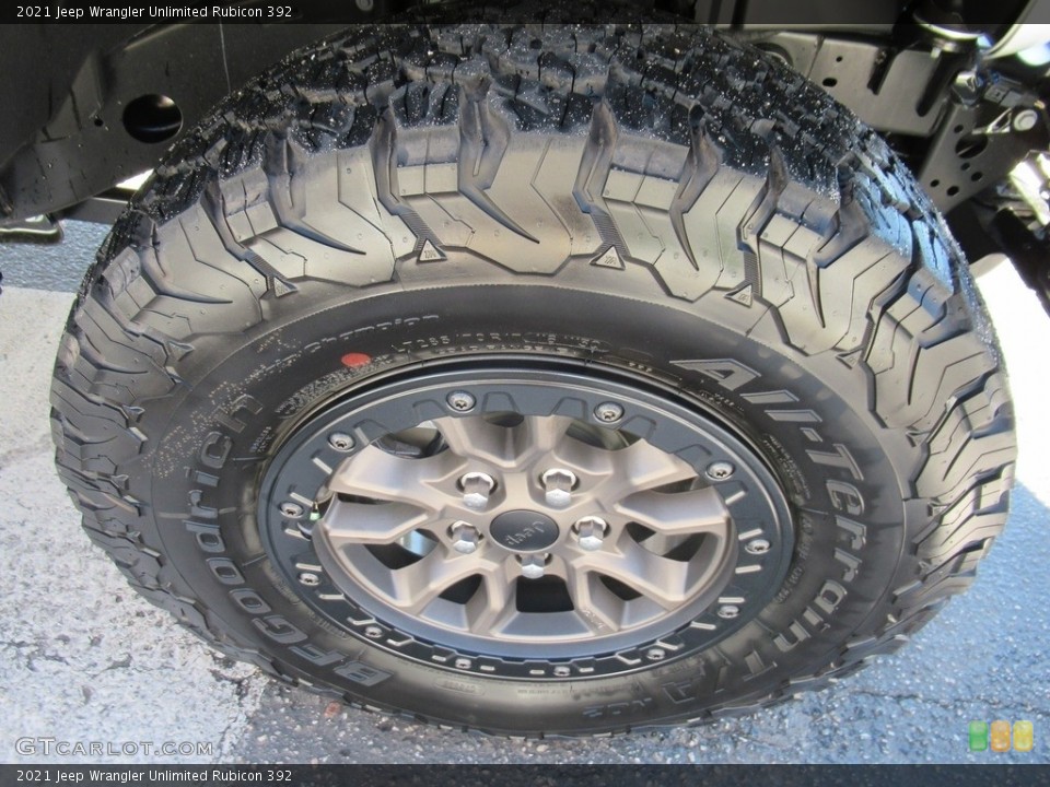 2021 Jeep Wrangler Unlimited Rubicon 392 Wheel and Tire Photo #143168133