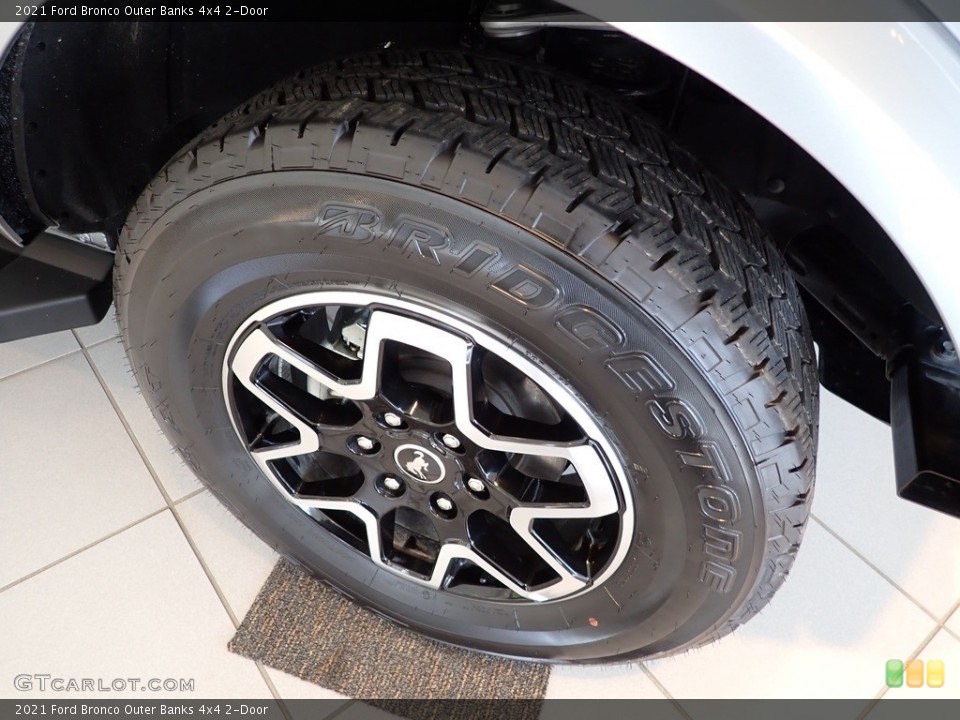 2021 Ford Bronco Outer Banks 4x4 2-Door Wheel and Tire Photo #143170102