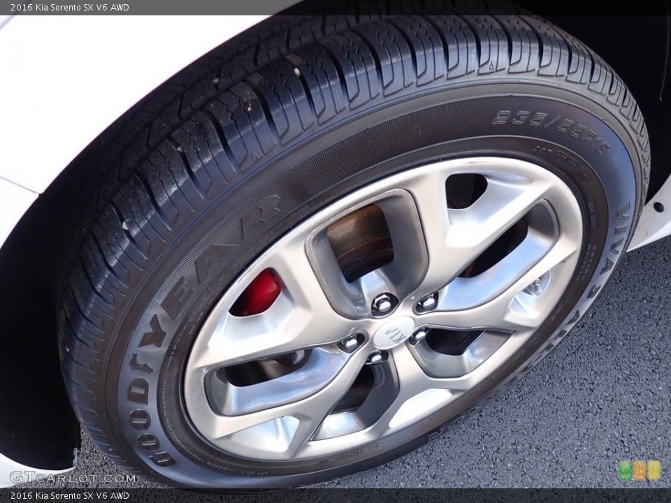 2016 Kia Sorento SX V6 AWD Wheel and Tire Photo #143171794