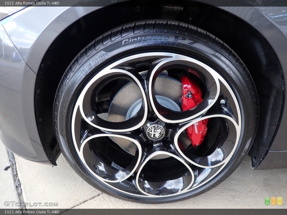 2022 Alfa Romeo Giulia Ti AWD Wheel and Tire Photo #143179636