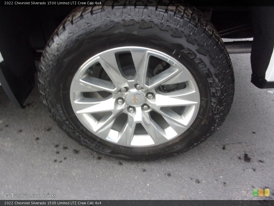 2022 Chevrolet Silverado 1500 Limited LTZ Crew Cab 4x4 Wheel and Tire Photo #143181532