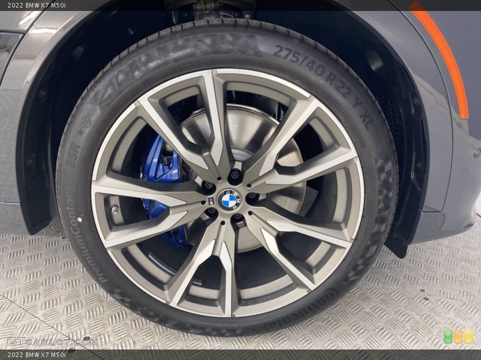 2022 BMW X7 M50i Wheel and Tire Photo #143188320