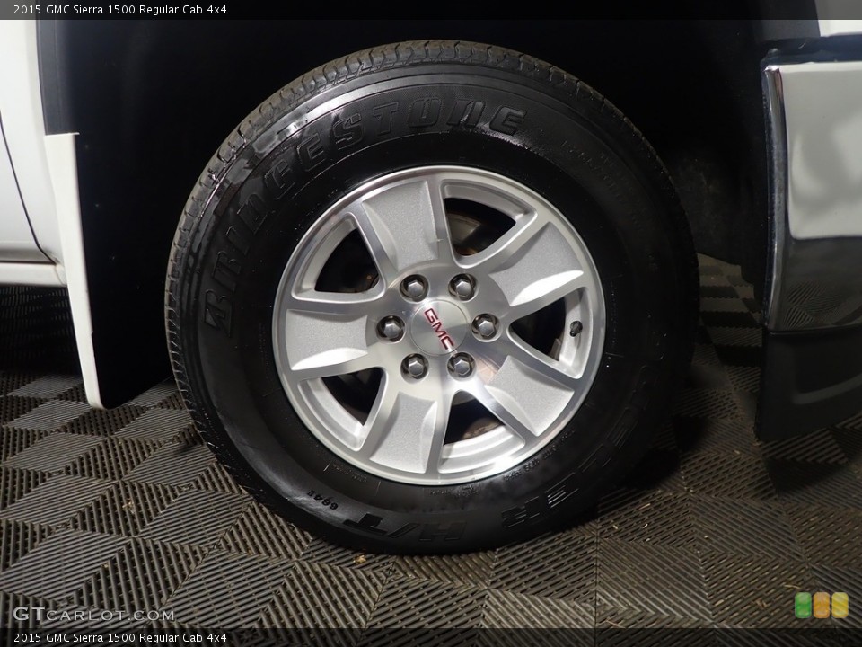 2015 GMC Sierra 1500 Regular Cab 4x4 Wheel and Tire Photo #143190052
