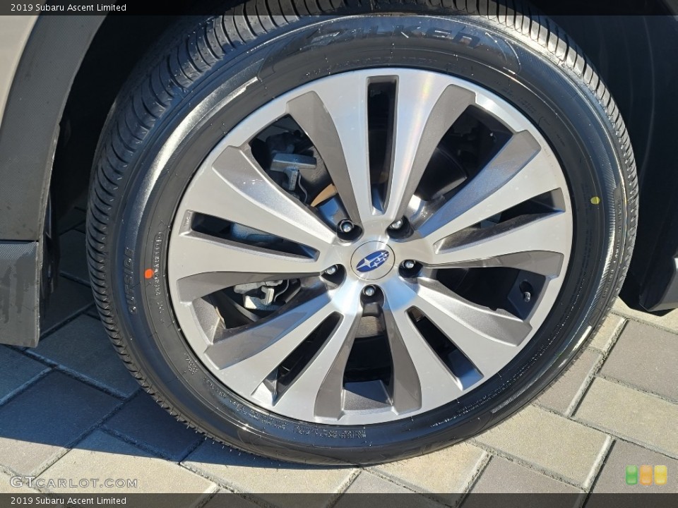 2019 Subaru Ascent Limited Wheel and Tire Photo #143191704