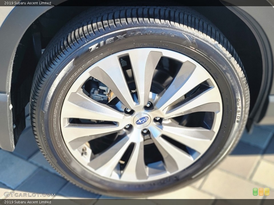 2019 Subaru Ascent Limited Wheel and Tire Photo #143191800