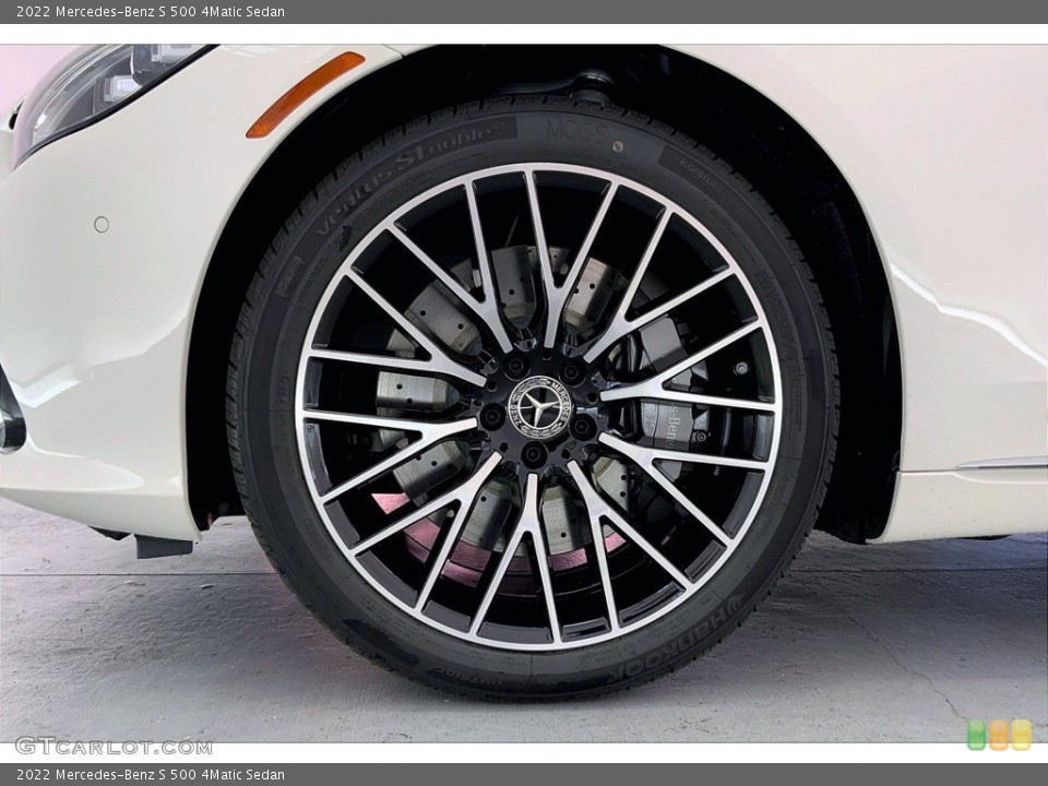 2022 Mercedes-Benz S 500 4Matic Sedan Wheel and Tire Photo #143209660