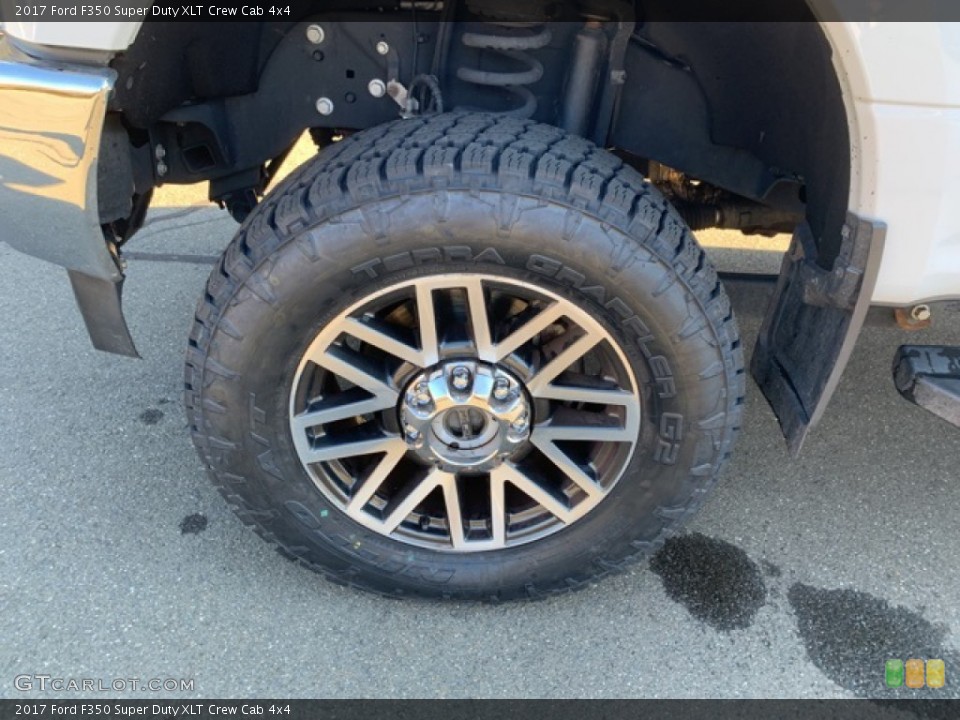 2017 Ford F350 Super Duty XLT Crew Cab 4x4 Wheel and Tire Photo #143210326