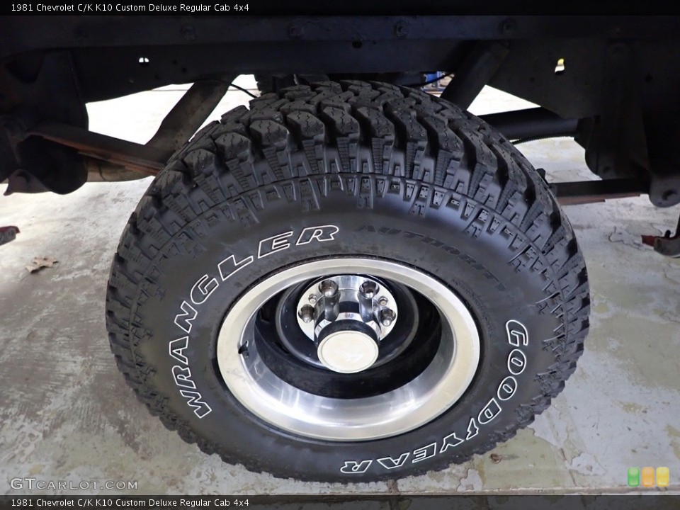 1981 Chevrolet C/K Wheels and Tires