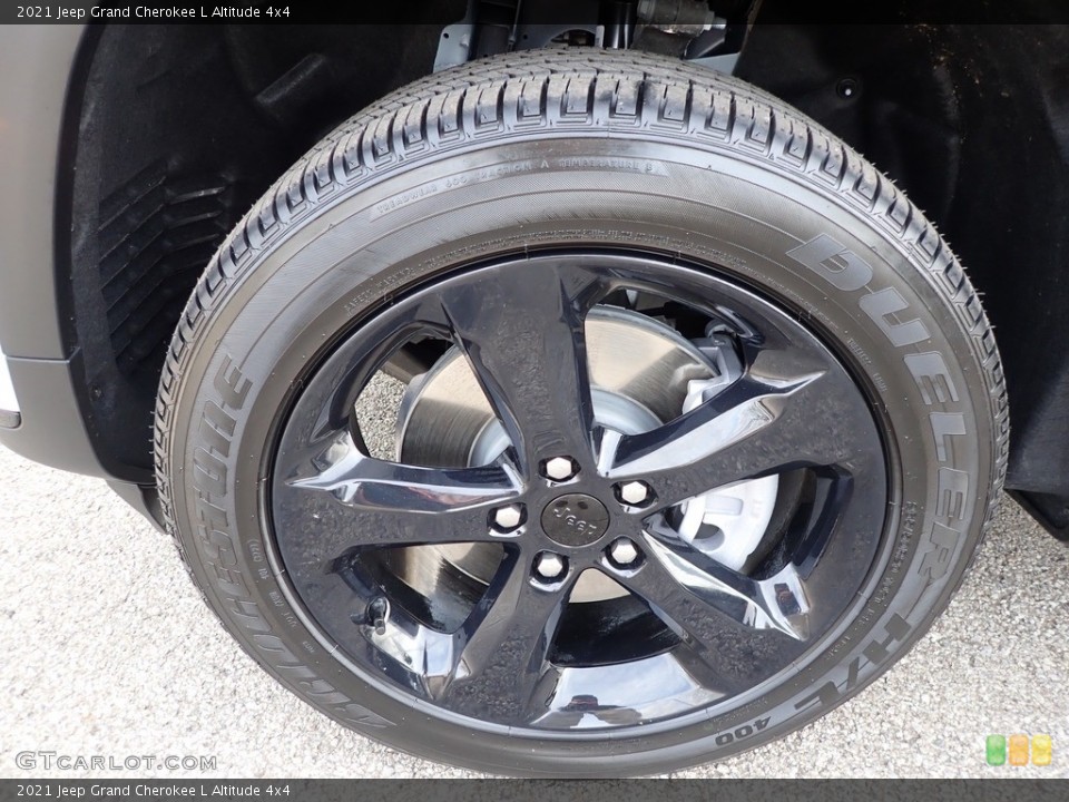 2021 Jeep Grand Cherokee L Altitude 4x4 Wheel and Tire Photo #143221827