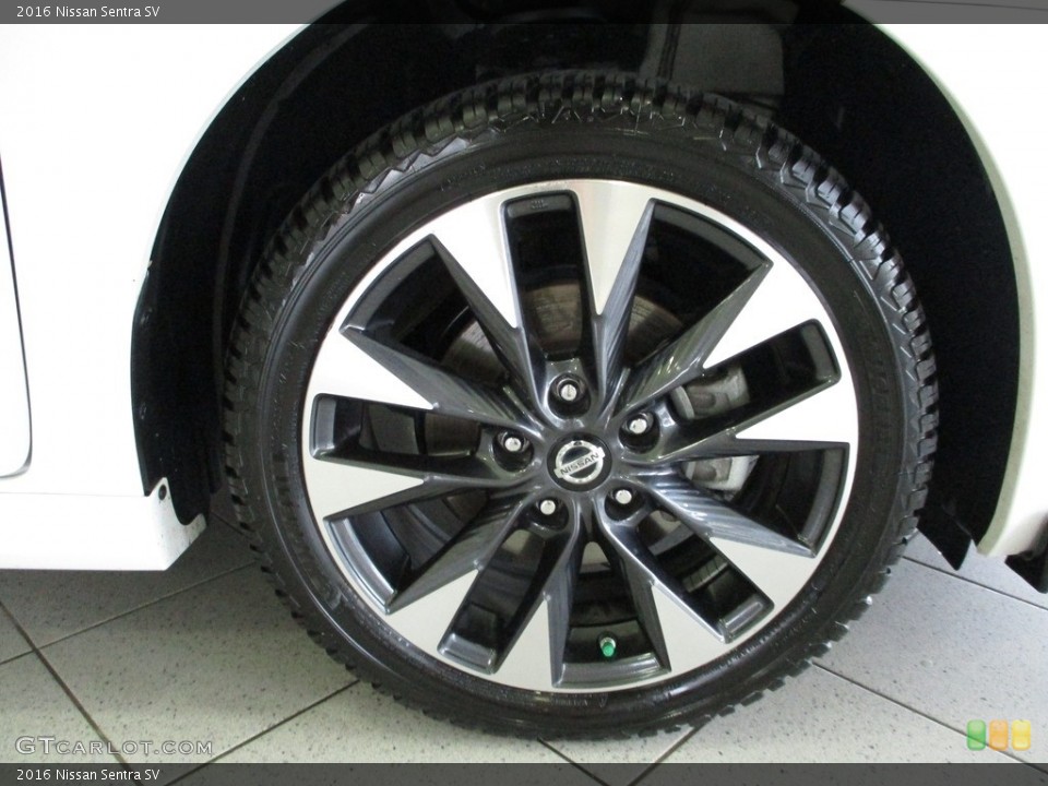2016 Nissan Sentra SV Wheel and Tire Photo #143225499