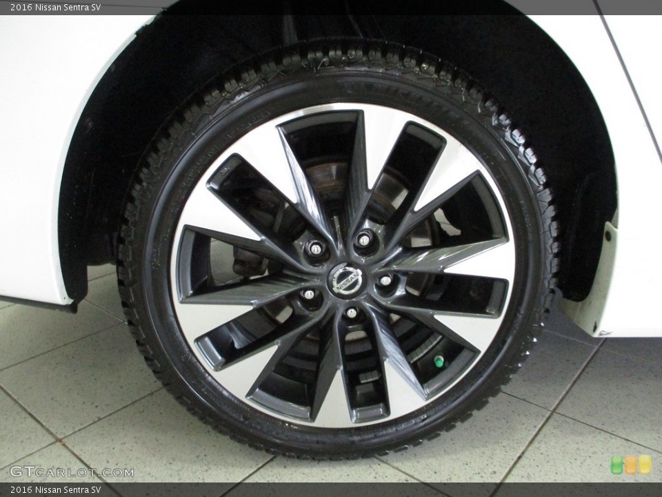 2016 Nissan Sentra SV Wheel and Tire Photo #143225523