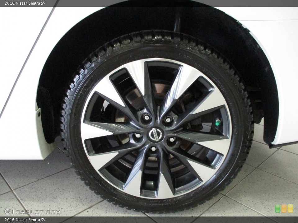 2016 Nissan Sentra SV Wheel and Tire Photo #143225637