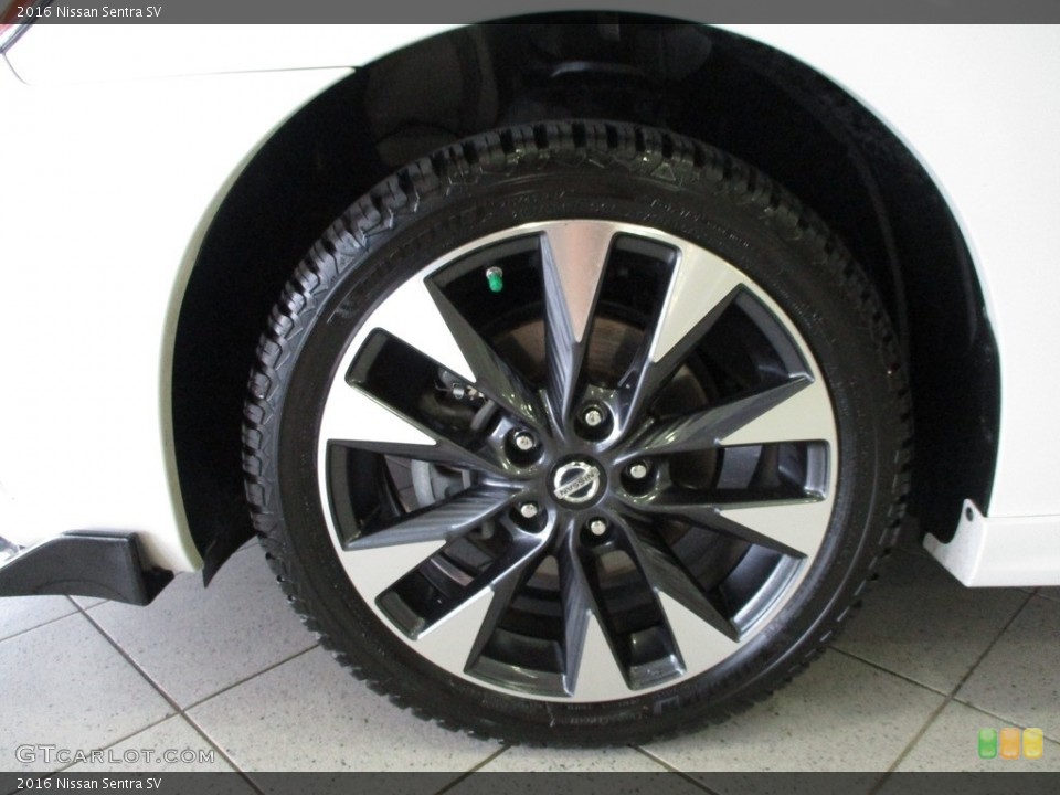 2016 Nissan Sentra SV Wheel and Tire Photo #143225652