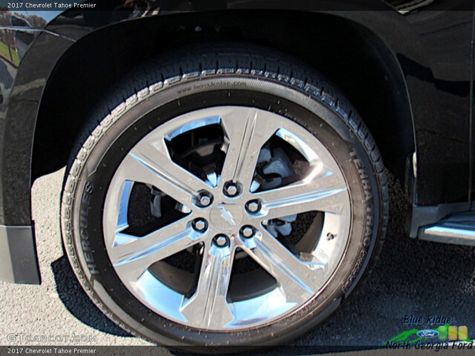 2017 Chevrolet Tahoe Premier Wheel and Tire Photo #143237798