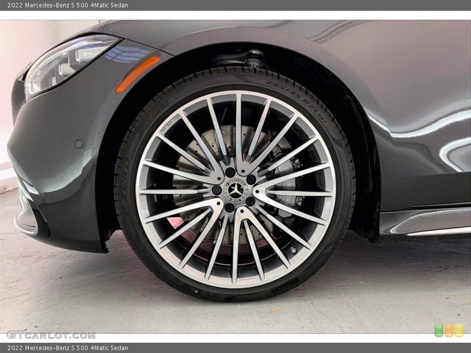 2022 Mercedes-Benz S 500 4Matic Sedan Wheel and Tire Photo #143241121