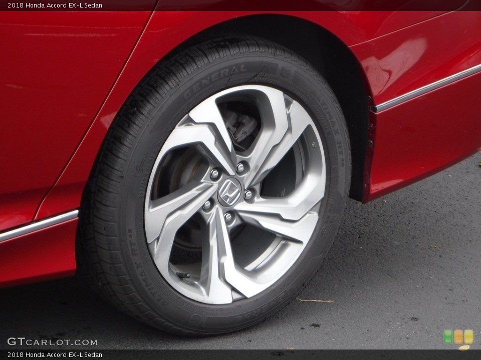 2018 Honda Accord EX-L Sedan Wheel and Tire Photo #143244297