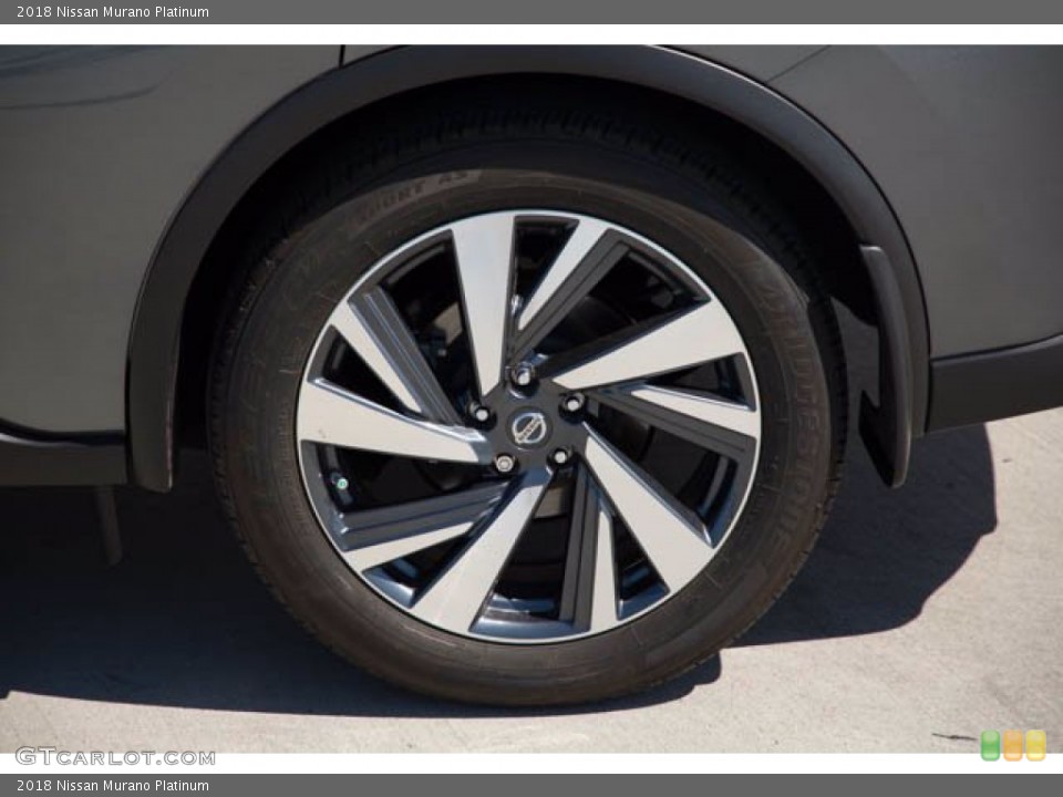 2018 Nissan Murano Platinum Wheel and Tire Photo #143263895