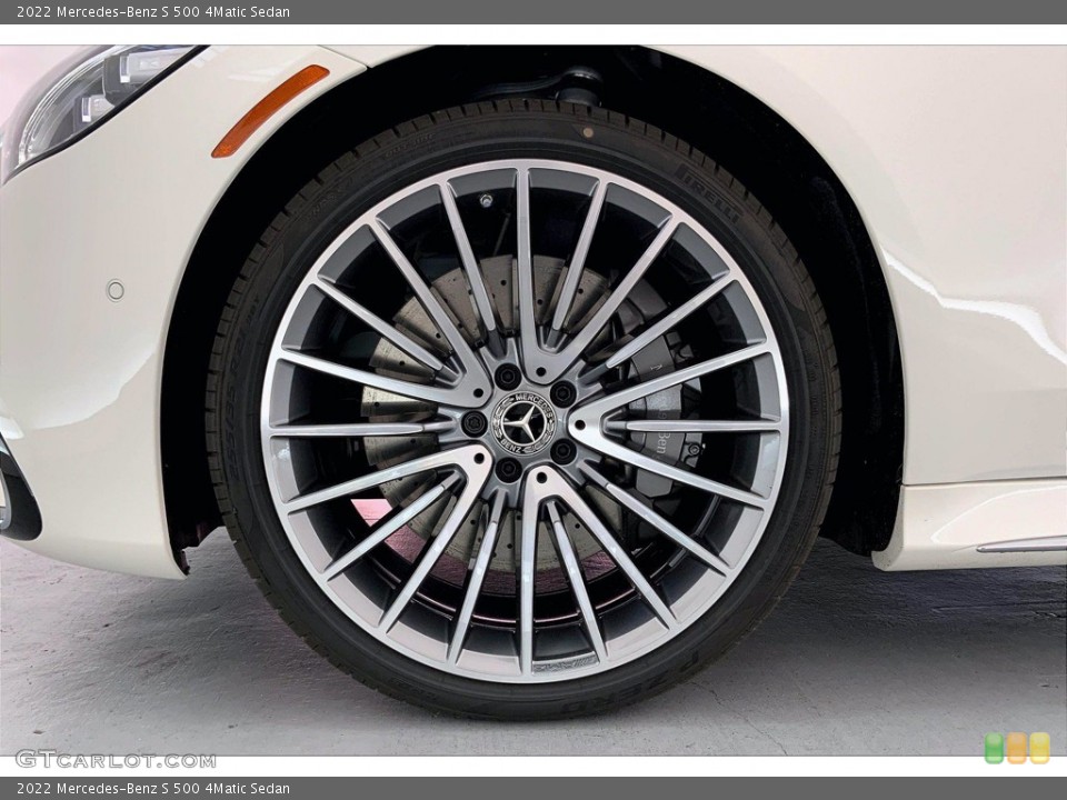 2022 Mercedes-Benz S 500 4Matic Sedan Wheel and Tire Photo #143270502