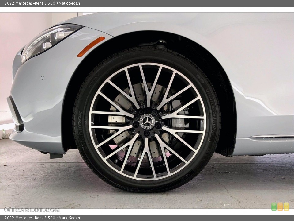 2022 Mercedes-Benz S 500 4Matic Sedan Wheel and Tire Photo #143270859