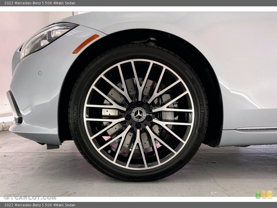 2022 Mercedes-Benz S 500 4Matic Sedan Wheel and Tire Photo #143270859