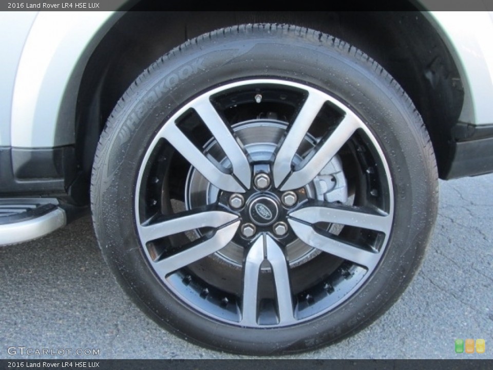2016 Land Rover LR4 HSE LUX Wheel and Tire Photo #143276652
