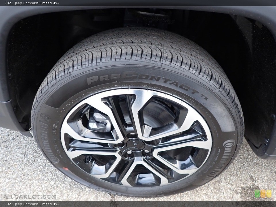 2022 Jeep Compass Limited 4x4 Wheel and Tire Photo #143278468