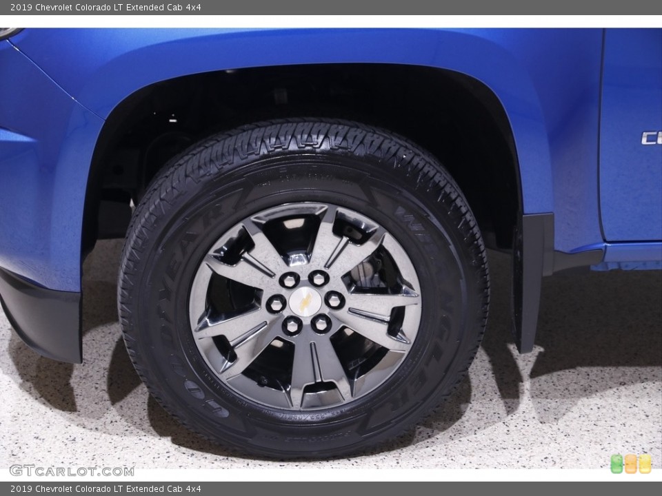 2019 Chevrolet Colorado LT Extended Cab 4x4 Wheel and Tire Photo #143293030