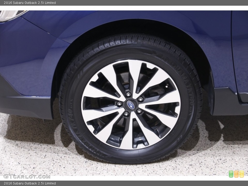 2016 Subaru Outback 2.5i Limited Wheel and Tire Photo #143293549