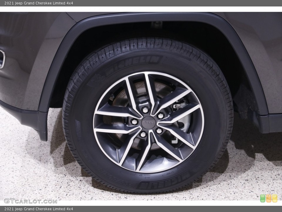 2021 Jeep Grand Cherokee Limited 4x4 Wheel and Tire Photo #143294576