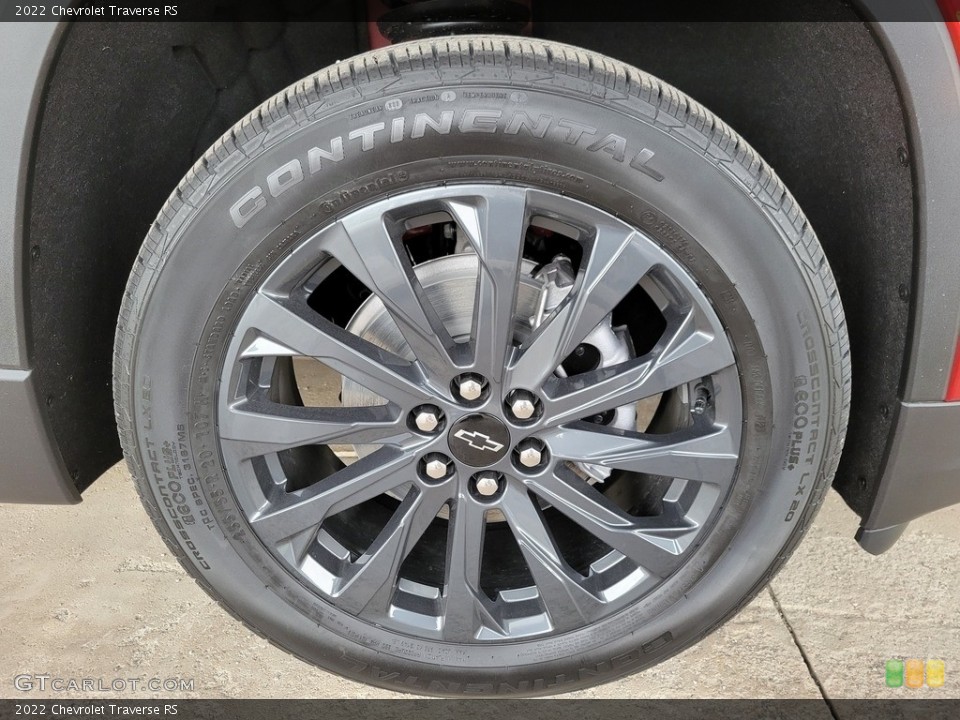 2022 Chevrolet Traverse RS Wheel and Tire Photo #143296805