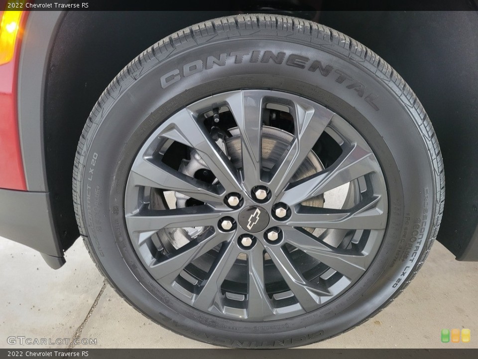 2022 Chevrolet Traverse RS Wheel and Tire Photo #143296896