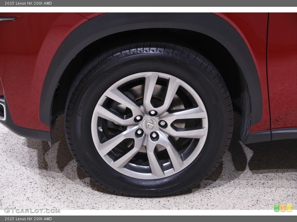 2015 Lexus NX 200t AWD Wheel and Tire Photo #143299528