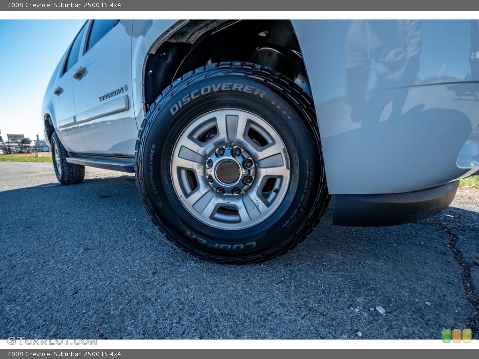 2008 Chevrolet Suburban 2500 LS 4x4 Wheel and Tire Photo #143311423