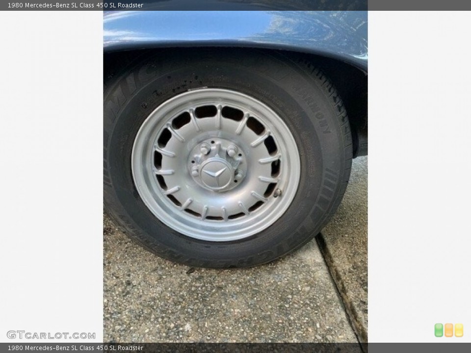 1980 Mercedes-Benz SL Class 450 SL Roadster Wheel and Tire Photo #143316878