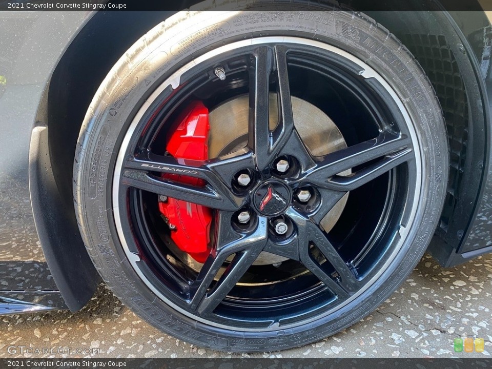 2021 Chevrolet Corvette Stingray Coupe Wheel and Tire Photo #143319665