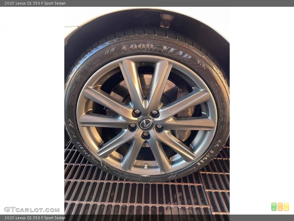 2015 Lexus GS 350 F Sport Sedan Wheel and Tire Photo #143335190