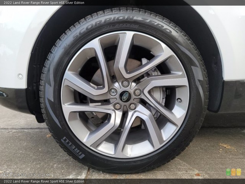 2022 Land Rover Range Rover Sport HSE Silver Edition Wheel and Tire Photo #143342575