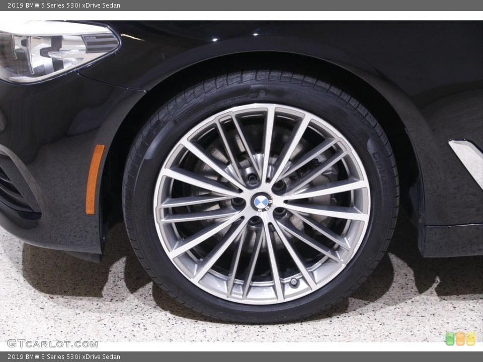 2019 BMW 5 Series 530i xDrive Sedan Wheel and Tire Photo #143359938