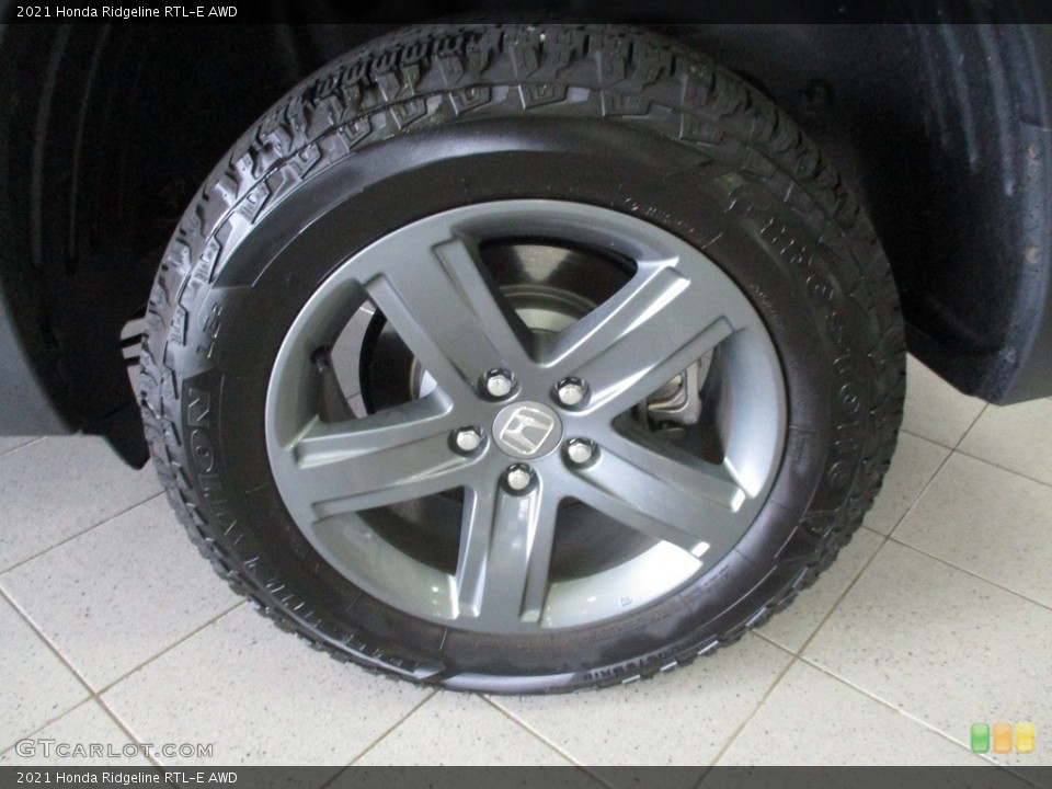 2021 Honda Ridgeline RTL-E AWD Wheel and Tire Photo #143362386