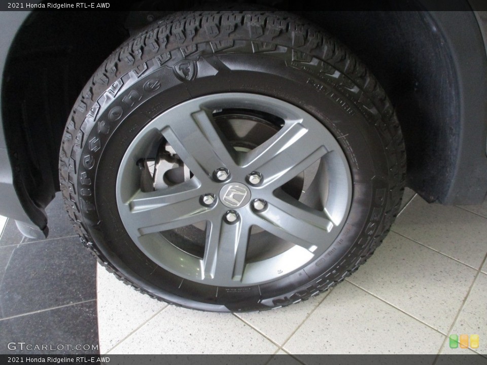 2021 Honda Ridgeline RTL-E AWD Wheel and Tire Photo #143362401