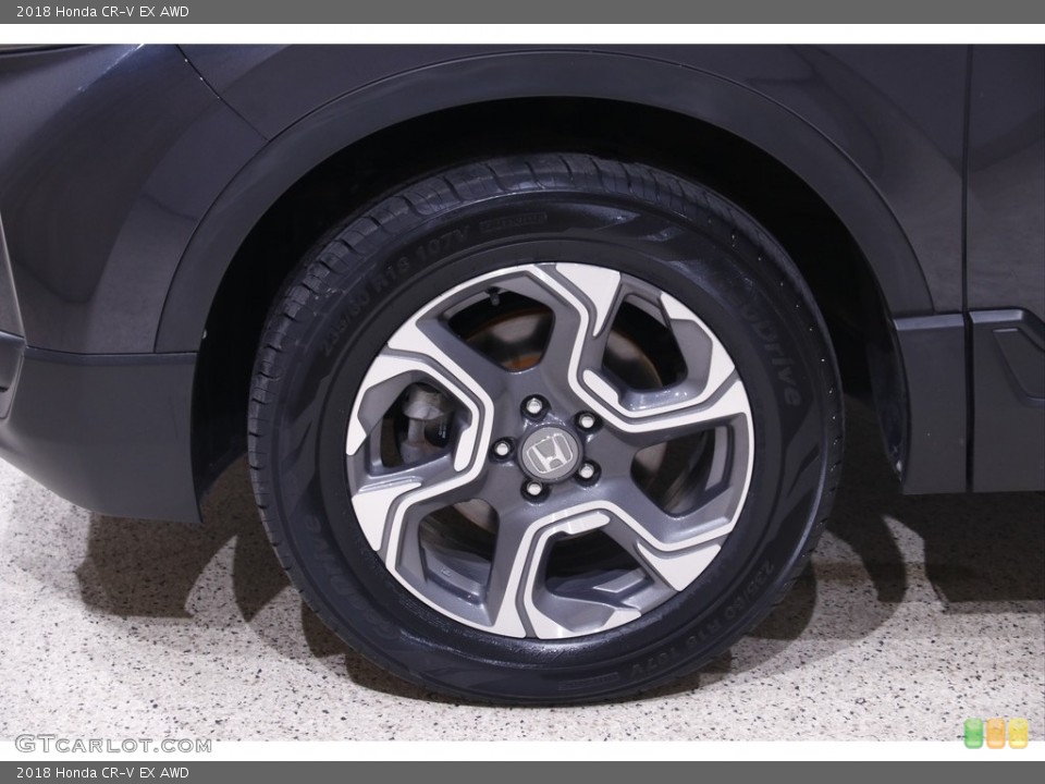 2018 Honda CR-V EX AWD Wheel and Tire Photo #143372429