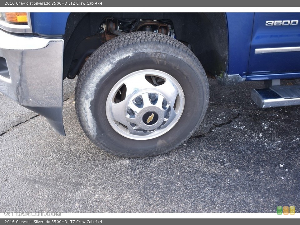 2016 Chevrolet Silverado 3500HD LTZ Crew Cab 4x4 Wheel and Tire Photo #143383438