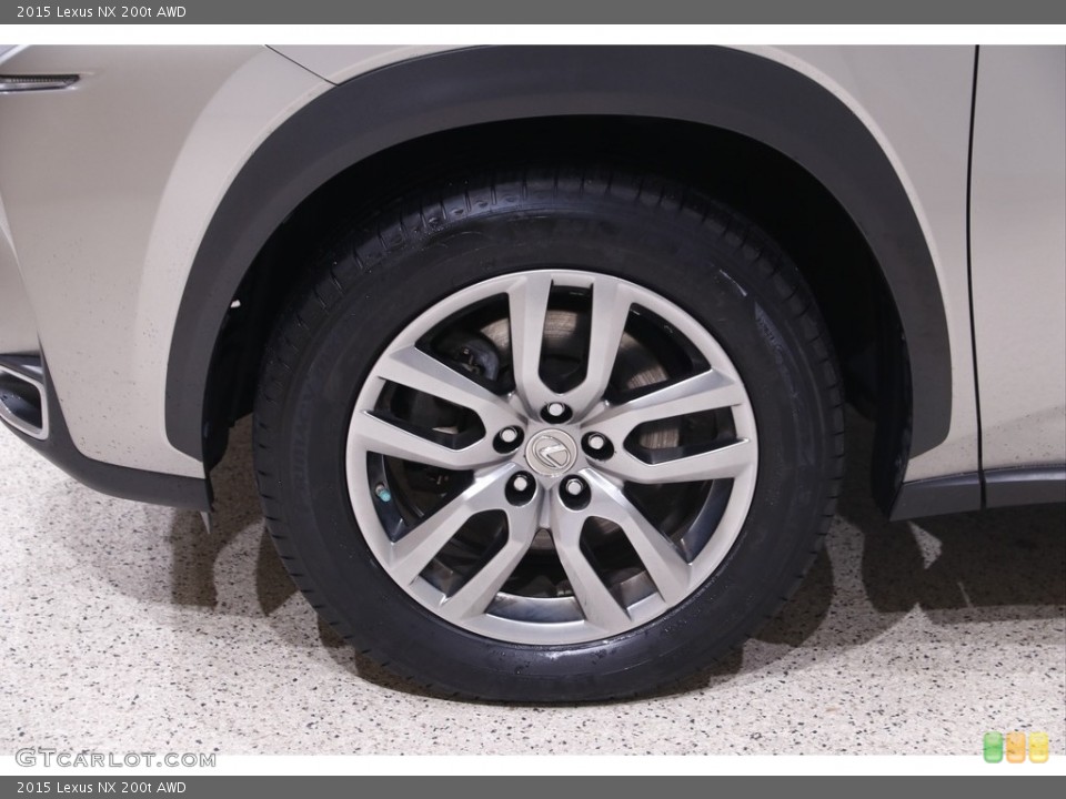 2015 Lexus NX 200t AWD Wheel and Tire Photo #143384107