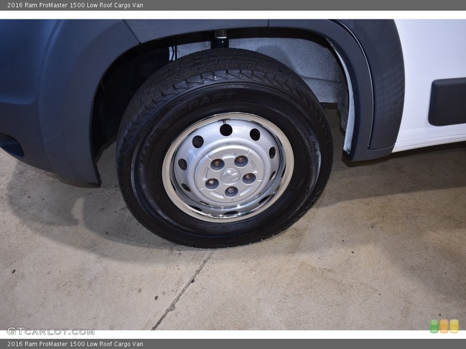 2016 Ram ProMaster 1500 Low Roof Cargo Van Wheel and Tire Photo #143390764
