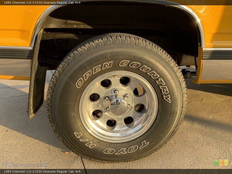 1989 Chevrolet C/K Custom Wheel and Tire Photo #143402602