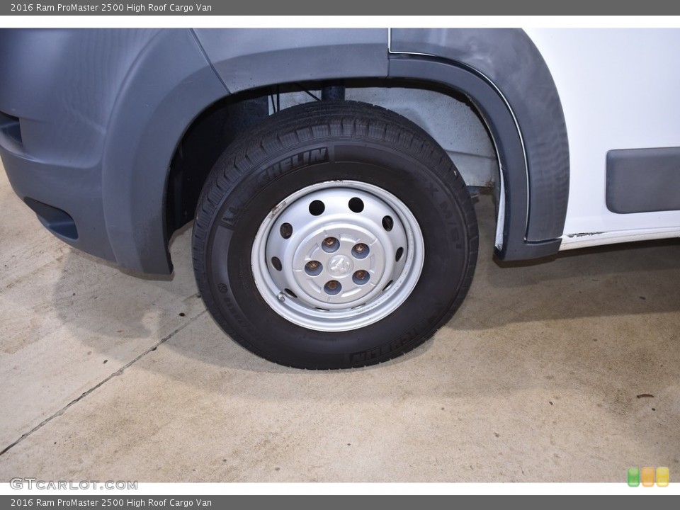 2016 Ram ProMaster 2500 High Roof Cargo Van Wheel and Tire Photo #143419777