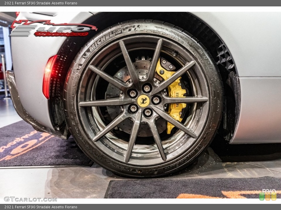 2021 Ferrari SF90 Stradale Assetto Fiorano Wheel and Tire Photo #143430650