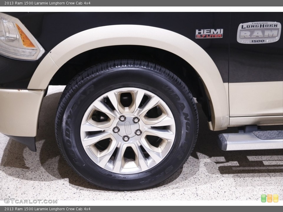 2013 Ram 1500 Laramie Longhorn Crew Cab 4x4 Wheel and Tire Photo #143441313